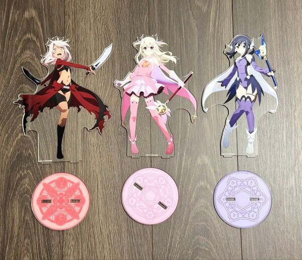 劇場版 プリズマ☆イリヤ AMNIBUS イリヤ 美遊 クロエ 特大アクリルスタンド 3点セット