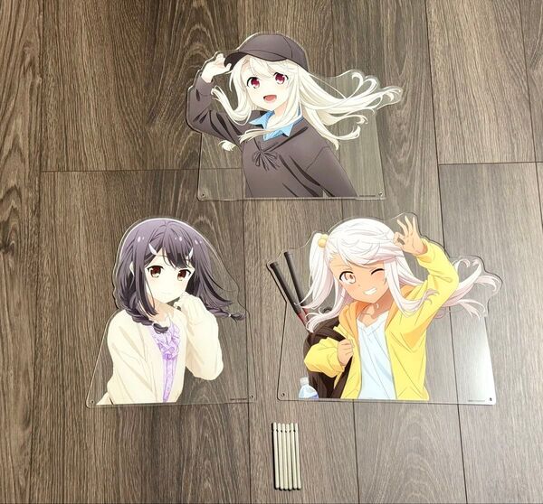 劇場版 プリズマ☆イリヤ イリヤ 美遊 クロエ メガアクリルスタンド 3点セット