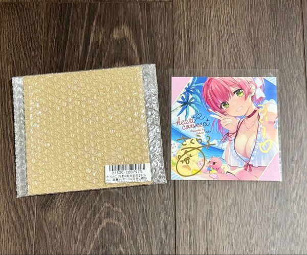 ホロライブ さくらみこ 活動5周年記念 数量限定 直筆メッセージ&箔押し複製サイン入りアナザージャケットカード