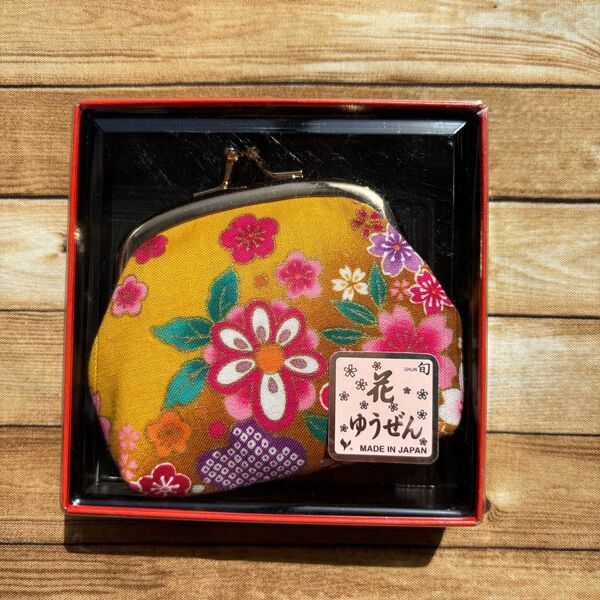 花ゆうぜん がま口財布 日本製
