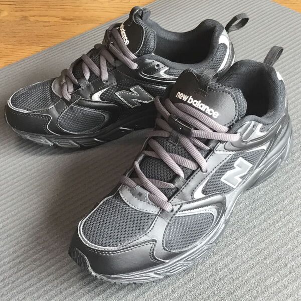 new balance ニューバランス ML408 スニーカー 27.5cm 黒@BK ブラック