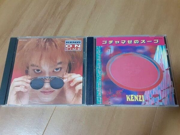 KENZI 「ON TIME」「ゴチャマゼのスープ」2枚セット 八田ケンヂ