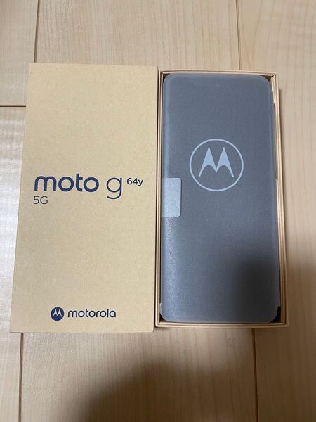 Motorola moto g 64y 5Gバニラクリーム128GB SIMフリー ワイモバイル版