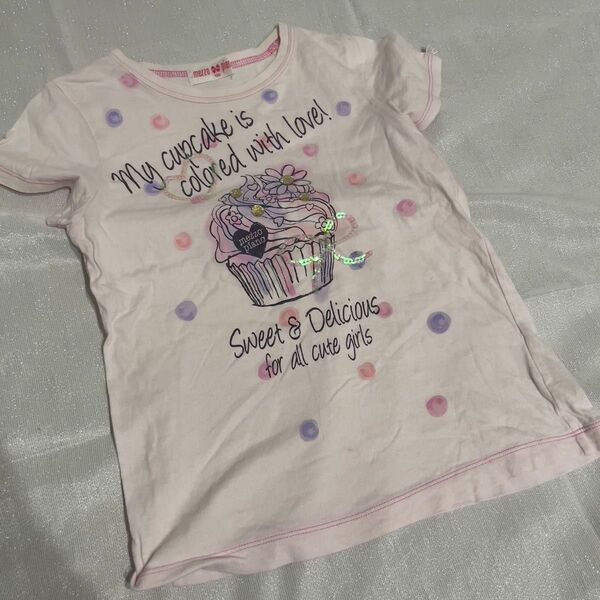 メゾピアノ カットソー Tシャツ 半袖 女の子 キッズ 子供服 mezzo piano 半袖Tシャツ