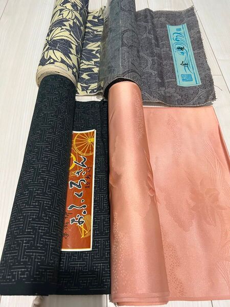 レディース メンズ 着物 反物 リメイク生地 ハンドメイド素材 リメイク素材 和服 和装