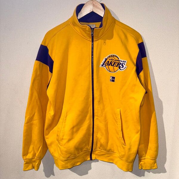 Lakers ジャケット レイカーズ ジップアップ スウェット
