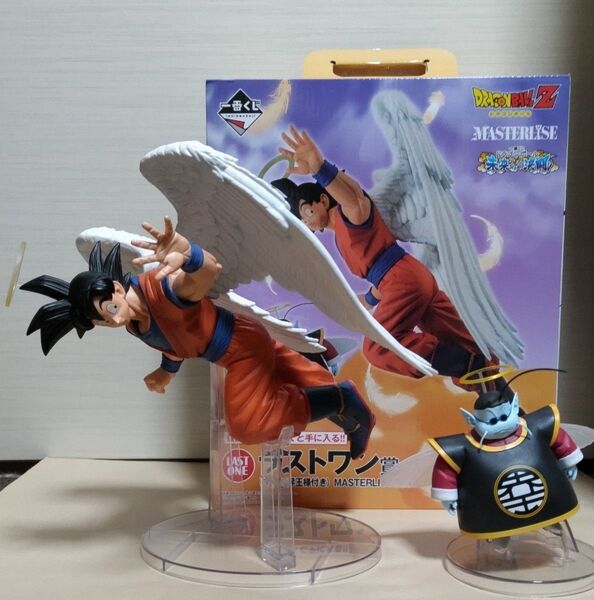 ドラゴンボール 一番くじ 孫悟空 界王様付き ラストワン賞 【欠品あり】 未来への決闘 フィギュア