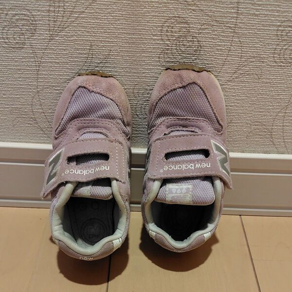 New Balance ベビーシューズ 16cm パープル