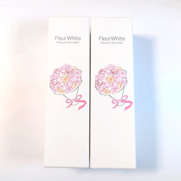 Fleur White Pillow & Favric Mist 30mL (ファブリックミスト) 2個セット