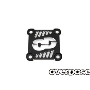 overdose アルミクーリングファンカバー 30x30 ブラック