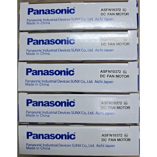 Panasonic 120mm DC ファン DC24V ASFN10372 冷却ファン 5個