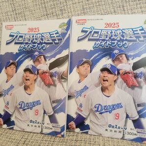 プロ野球選手名鑑2025 新品未使用2冊400円