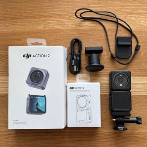 DJI Action 2 Dual Screenコンボ 32GB 保護ケース付き