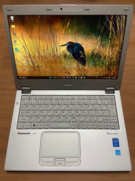 新品同様 Panasonic CF-MX3LGCCS i5 高速SSD DVD 累積使用170時間程度(設定他で増加有)