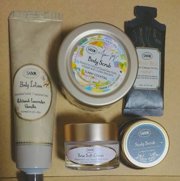サボン SABON スクラブ ボディローション ボディクリーム ヘッドスクラブ セット