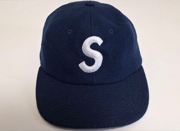 美品 Supreme Wool S Logo 6-Panel Cap