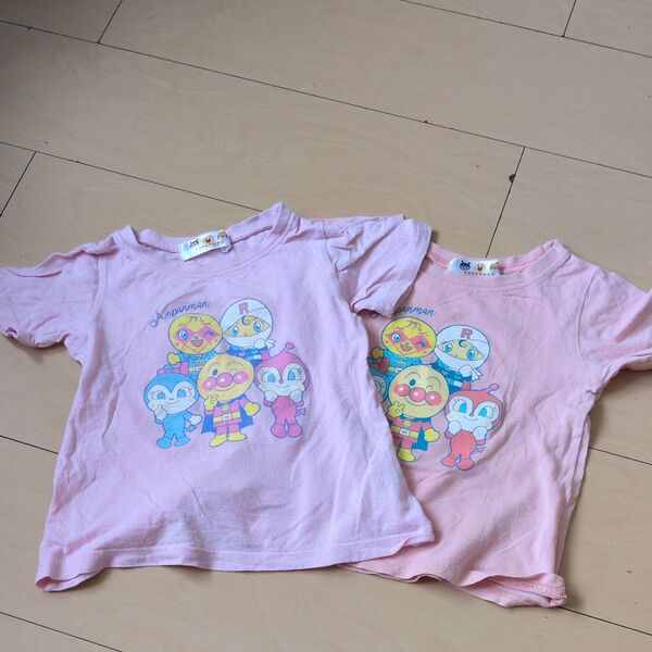 アンパンマン Tシャツ100,サイズ2枚セット