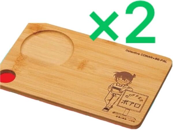 2セット BE-PAL ビーパル 2025年 5月号 付録 名探偵コナン「喫茶ポアロ」カッティングボード