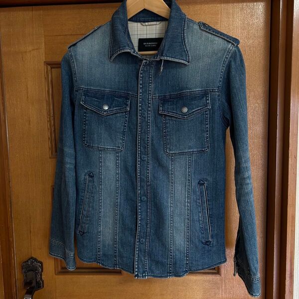 BURBERRY BLACK LABEL デニムジャケットGジャン M デニムジャケット インディゴ 長袖