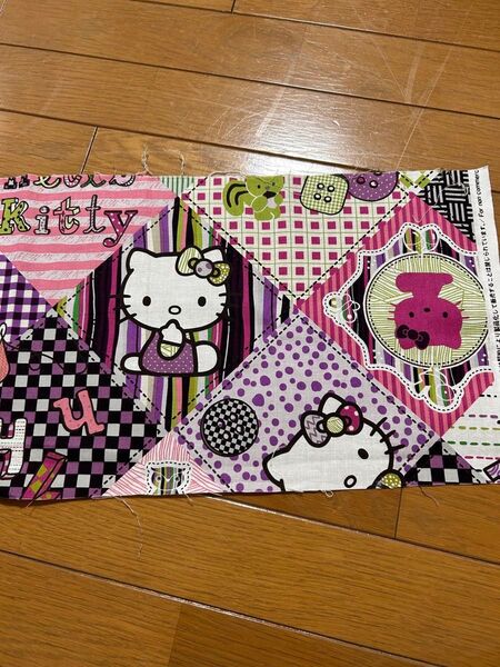 ハローキティ 布 生地 ハギレ 110×25