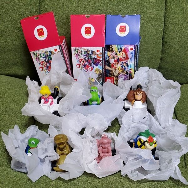 マクドナルド ハッピーセット マリオカート おもちゃ 6個セット
