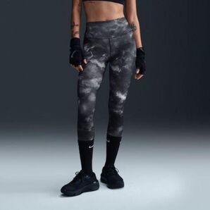 新品 NIKE ワン ハイウエスト 7/8 プリントレギンス L