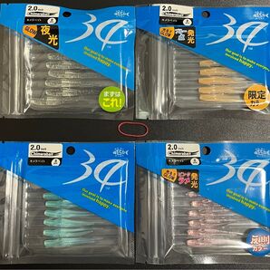 ヘアゴム(ファッション200円オフクーポン対象)+ 34 サーティーフォー アジング、メバリング用ワーム キメラベイト No.B9