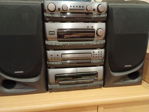 KENWOOD ケンウッド オーディオセット システムコンポ スピーカーも