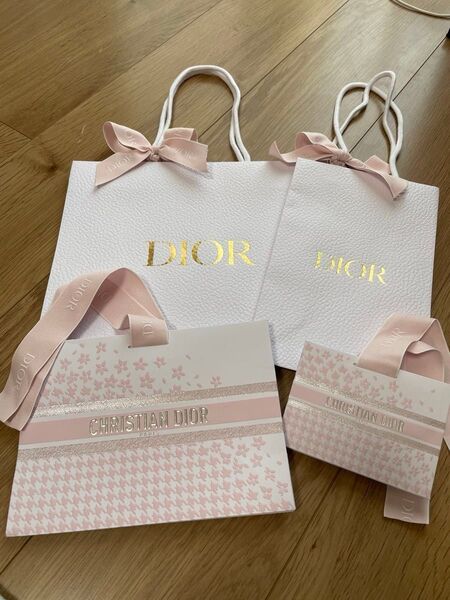 Dior ディオール 新品 バレンタイン限定 ホワイトデー限定 花柄 ギフトセット ショッパー ショップ袋