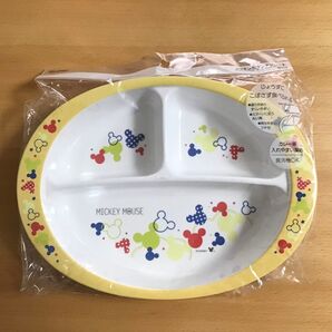 ★ ディズニー ミッキーカラフルポップ ランチプレート② / メラミン製