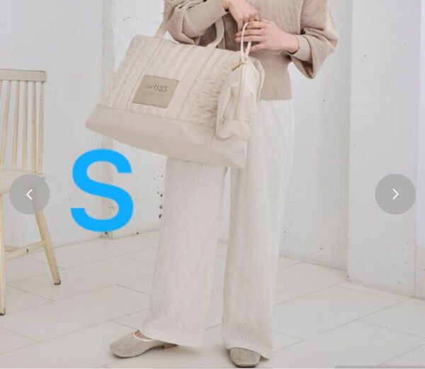 【5/18まで】新品未使用 しまむら tal by yumi レースワイドパンツ S アイボリー 白 淡薄橙