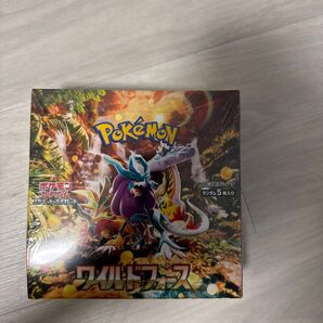 ポケモンカード ワイルドフォース 1BOX シュリンク付き