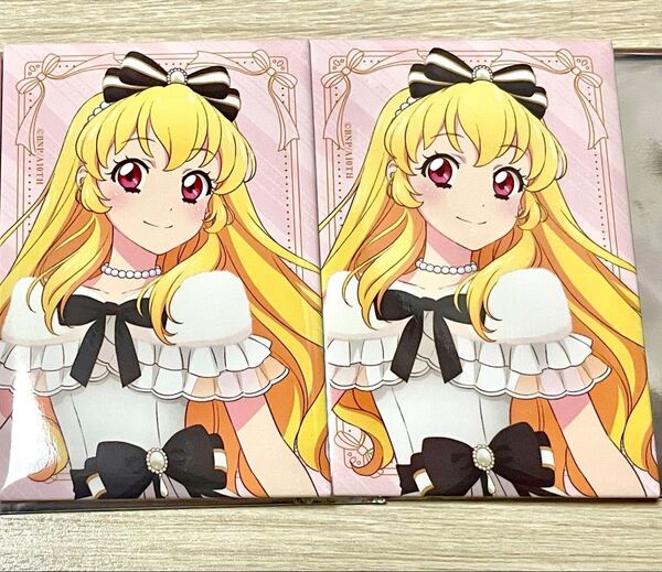 【アイカツ!】オケカツ 杜の都公演ver. 星宮いちごポートレート缶バッジ ×2
