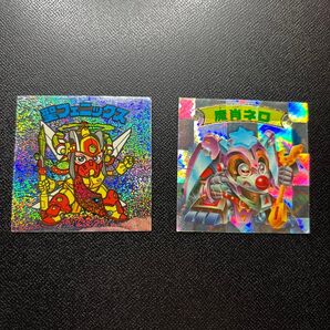ビックリマン 新決戦 聖フェニックス 魔肖ネロ 2枚