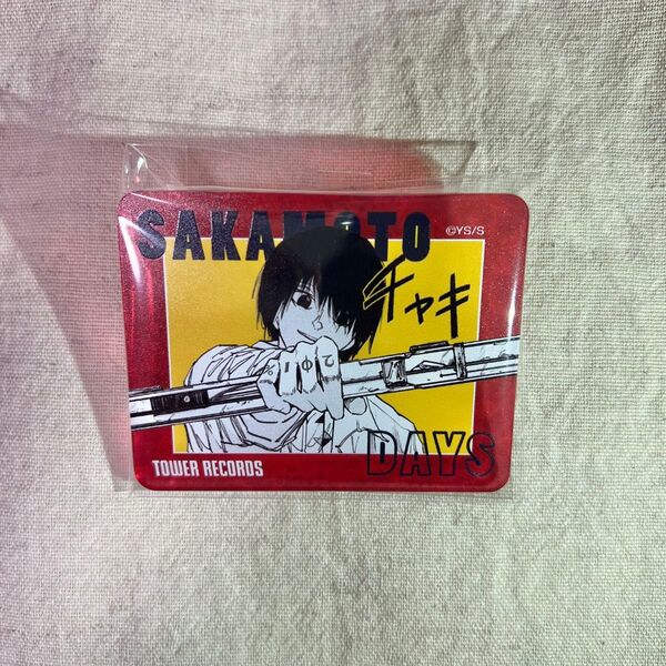 SAKAMOTODAYS SAKAMOTO DAYS サカモトデイズ アクリルバッジ タワレコ 原画展 南雲