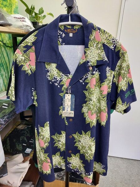 新品未使用 サンサーフ アロハシャツ M ~SUN SURF~ フルオープン 開襟シャツ 東洋エンタープライズ SUNSURF