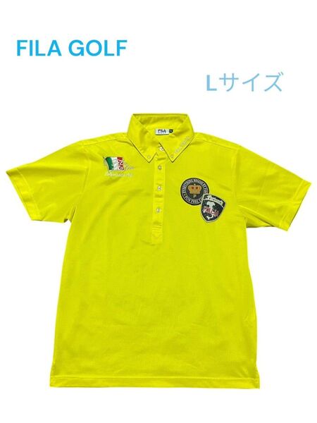 FILA GOLF フィラ ゴルフウェア ポロシャツ スポーツ Lサイズ メンズ