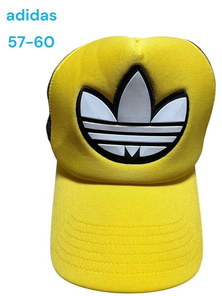 アディダスオリジナルス adidas スナップバック キャップ メッシュ 黄色