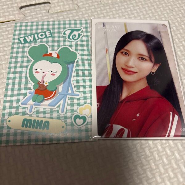 twice READY TO BE SPECIAL オフラインくじ ミナ