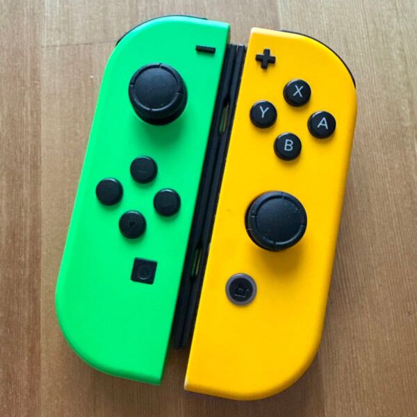 Switch ジョイコンネオングリーン×ネオンオレンジニンテンドー