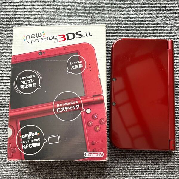 Newニンテンドー3DS LL メタリックレッド