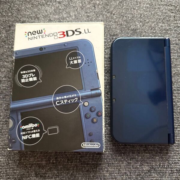 Newニンテンドー3DS LL メタリックブルー