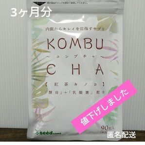 ★最終価格 KOMBUCHA コンブチャ サプリ 紅茶キノコ ダイエット シードコムス サプリメント