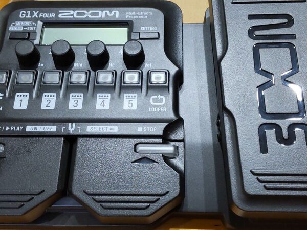 ZOOM (ズーム) G1X FOUR ズーム マルチエフェクター エレキギター用
