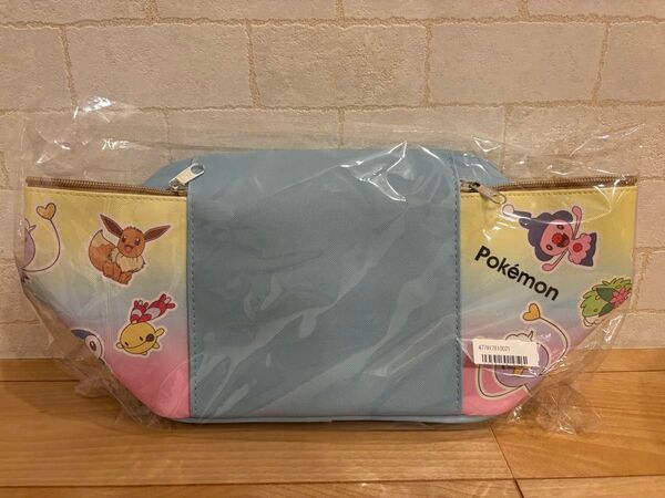 ポケットモンスター プラチナムザッカバニティポーチ 水色 ポーチ