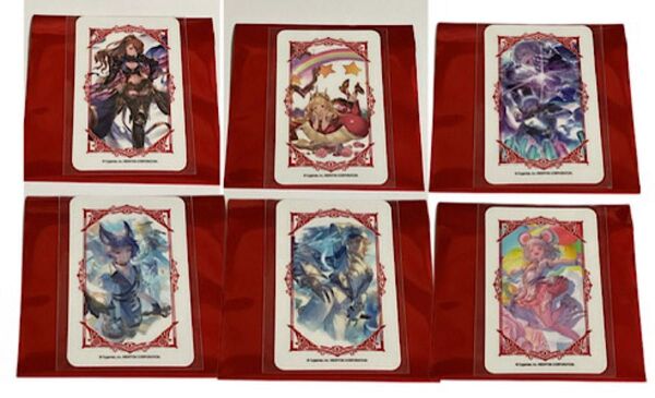 グランブルーファンタジー パセラ 限定 ラミネートカード 6種セット
