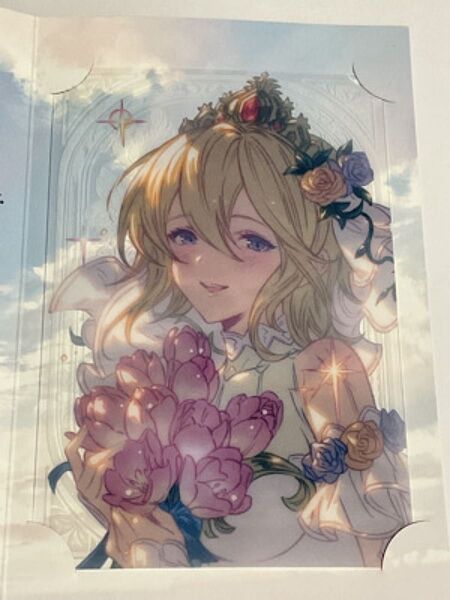 グランブルーファンタジー バレンタイン 2025 お返しイラストメッセージカード エウロペ