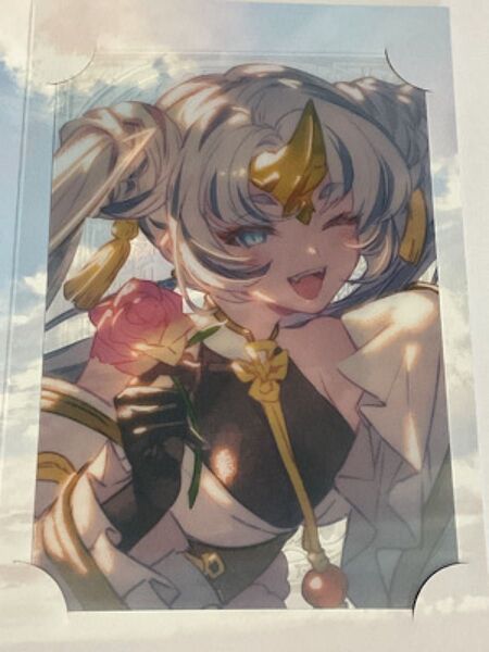 グランブルーファンタジー バレンタイン 2025 お返しイラストメッセージカード シュシュク