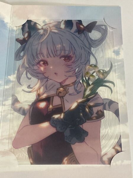 グランブルーファンタジー バレンタイン 2025 お返しイラストメッセージカード パイ