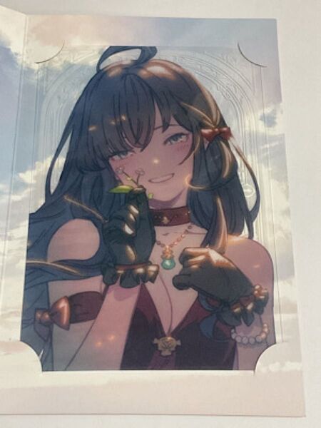 グランブルーファンタジー バレンタイン 2025 お返しイラストメッセージカード リイン